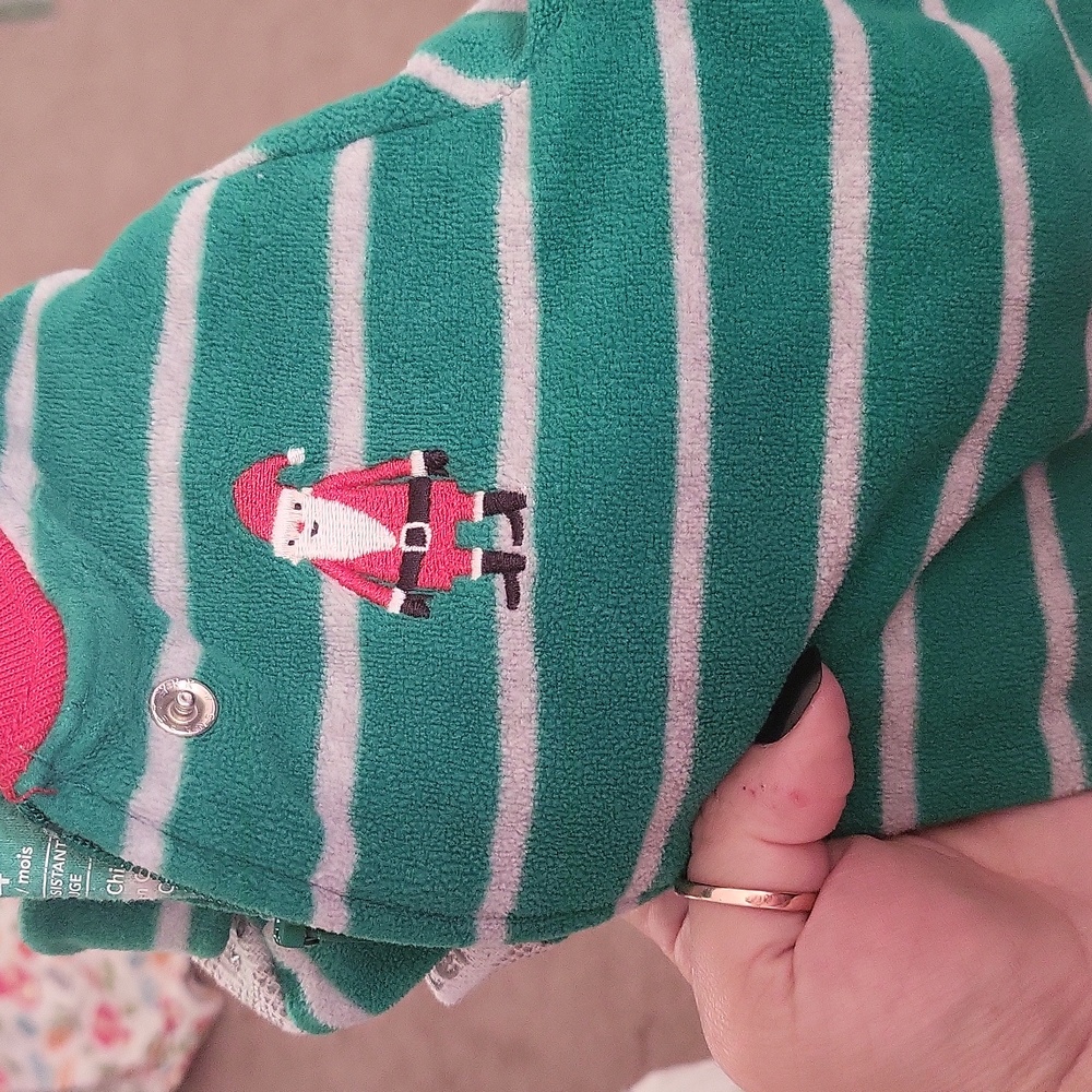 Santa Carter PJ set 24 month